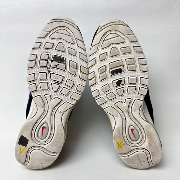 Nike Women’s Sz 8.5 Air Max 97 Multi Stitch Rainbow Training Running Sneakers - Picture 8 of 9